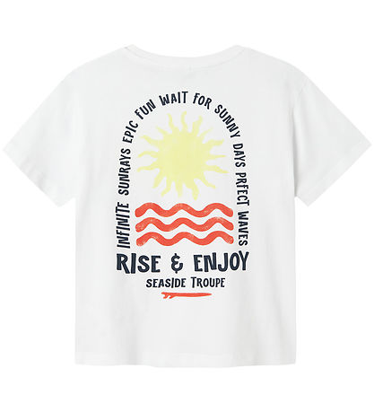T-Shirt Name It - NkmFome - Bright White T-Shirt Name It - NkmFome - Bright White