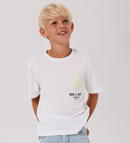 T-Shirt Name It - NkmFome - Bright White T-Shirt Name It - NkmFome - Bright White