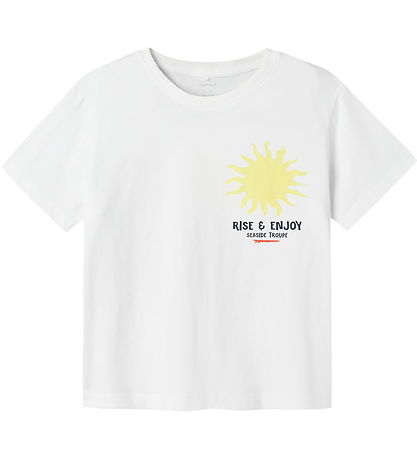 T-Shirt Name It - NkmFome - Bright White T-Shirt Name It - NkmFome - Bright White