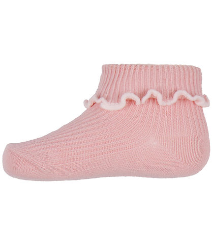 Konges Sløjd Socks - 2-Pack - Rib - Rose/Off White