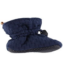 Melton Booties - Marine Melton Booties - Marine