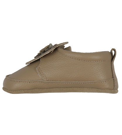 Melton Soft Sole Leather Shoes - Natural