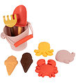 Ensemble de Plage Filibabba - Silicone - 8 Parties - Peach Mix Ensemble de Plage Filibabba - Silicone - 8 Parties - Peach Mix
