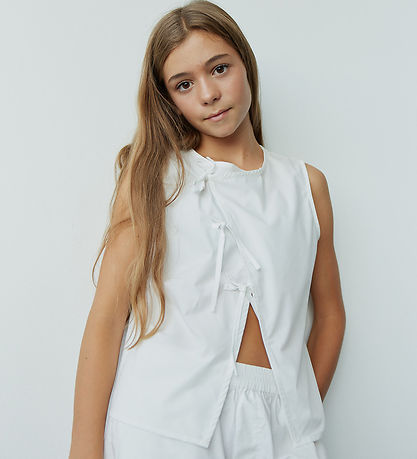 Top Sofie Schnoor - Coma - Blanc comme neige Top Sofie Schnoor - Coma - Blanc comme neige