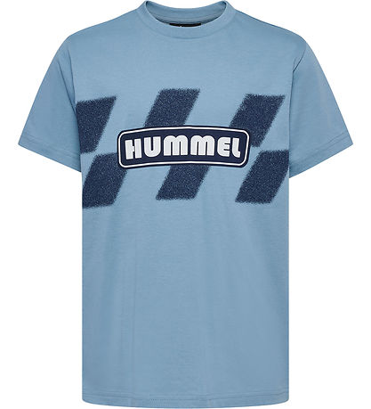 T-Shirt Hummel - HmlPets - Décoloré Denim