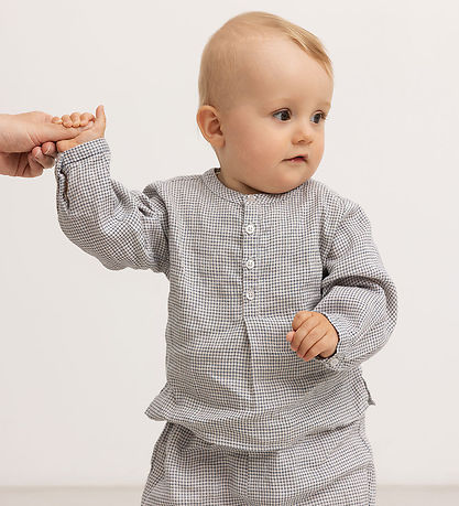 MarMar Shirt - Totoro - Mini Check