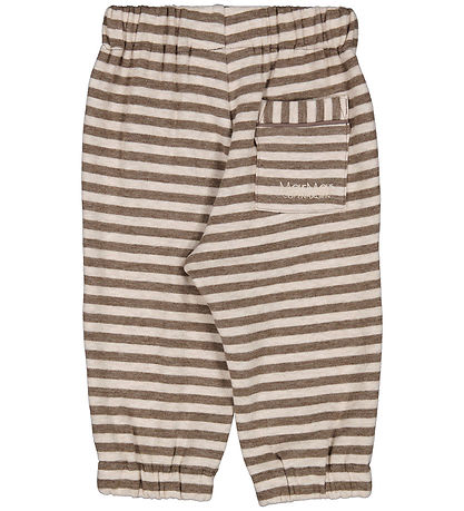 MarMar Byxor - Pack B - Brown Stripe Melange