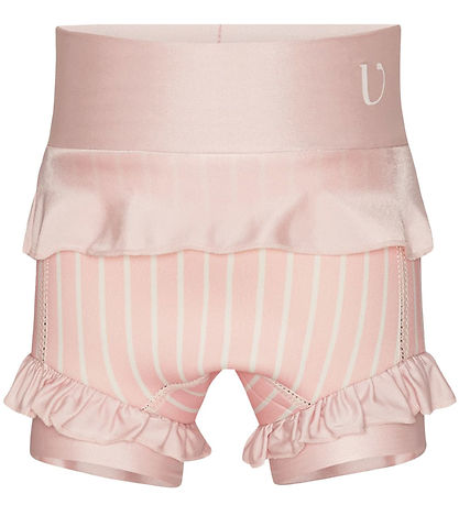 Vanilla Copenhagen Swim Diaper - Neo - English Rose/Striped