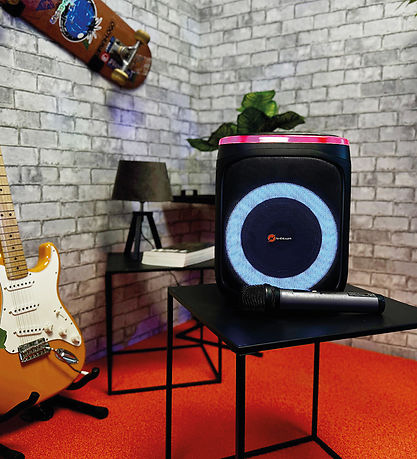 N-Gear Karaoke Speakers - Wireless - The Flash Banger 606 - Blac