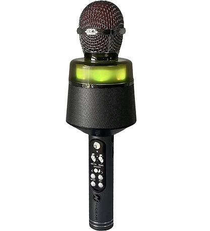 N-Gear Microfoon m. Licht - Draadloos - Star Mic 100 - Space Gre