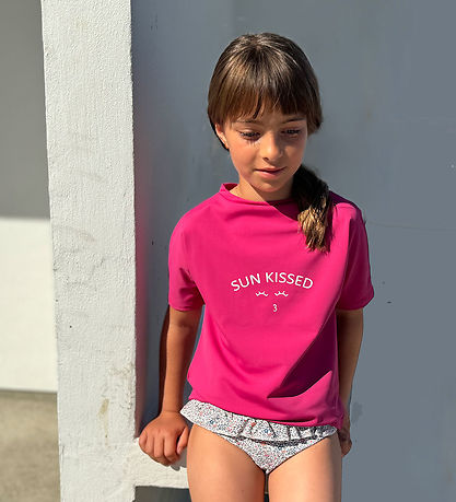 Petit Crabe Swim Top - Luna - UV50+ - Mulberry
