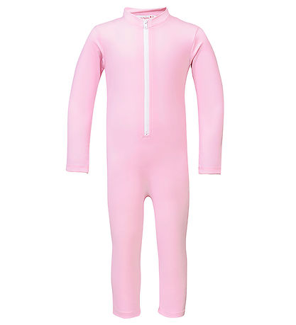 Petit Crabe Coverall Swimsuit - Lou - UV50+ - Milkshake w. Ice