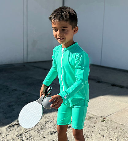Petit Crabe Coverall Swimsuit - Combi - UV50+ - Parrot