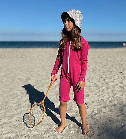 Petit Crabe Coverall Swimsuit - Combi - UV50+ - Mulberry
