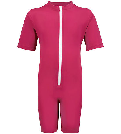 Petit Crabe Coverall Swimsuit - Noe - UV50+ - Mulberry w. Rabbit Petit Crabe Coverall Swimsuit - Noe - UV50+ - Mulberry w. Rabbit
