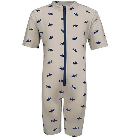 Petit Crabe Coverall Swimsuit - Natsu - UV50+ - Sand Fish