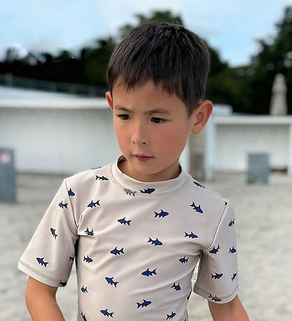 Petit Crabe Swim Top - Milou - UV50+ - Sand Fish