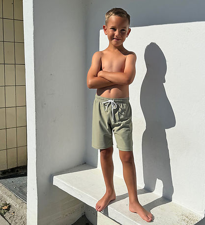Petit Crabe Swim Shorts - Alex - UV50+ - Olive