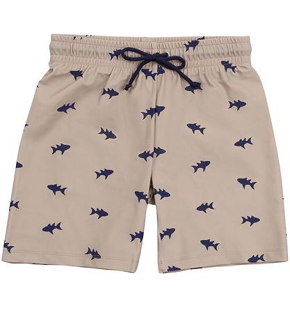 Petit Crabe Swim Shorts - Alex - UV50+ - Sand Fish