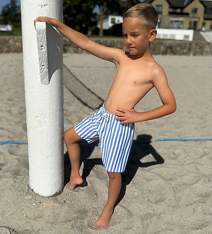Petit Crabe Swim Shorts - Alex - UV50+ - Vertical Stripes Petit Crabe Swim Shorts - Alex - UV50+ - Vertical Stripes