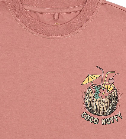 The New T-Shirt - TnOleen - Alt Rose m. Print