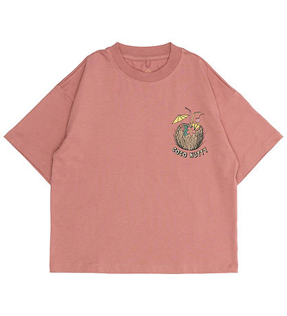 The New T-Shirt - TnOleen - Alt Rose m. Print