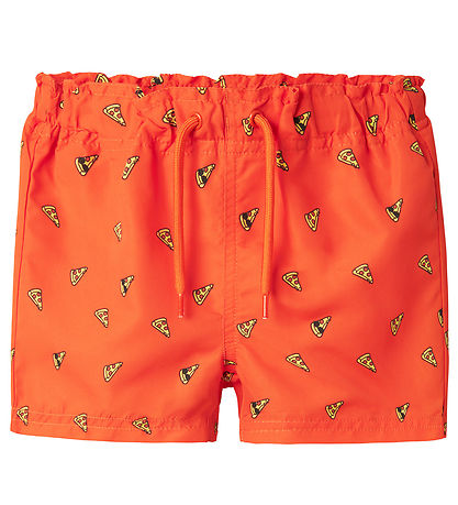 Name It Swim Shorts - NmmZeus - Red Orange