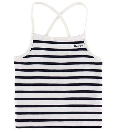GANT Topp - Rib - Evening Blue
