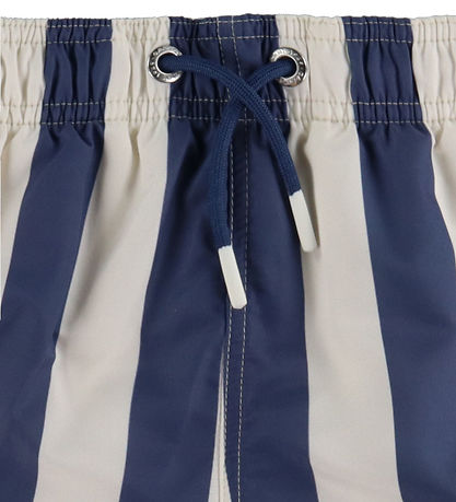 GANT Badeshorts - Dusty Navy m. Streifen