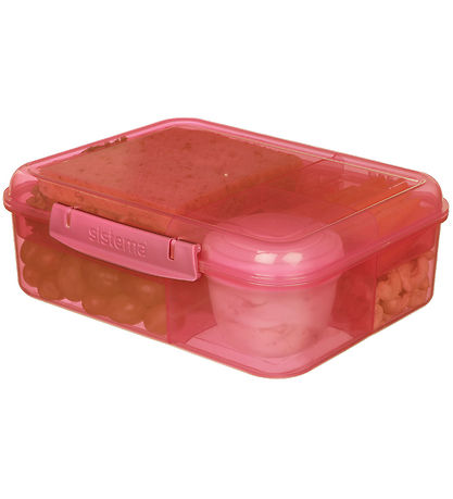Sistema Brooddoos - 1,65 L - Bento Lunch - Roze Punck Sistema Brooddoos - 1,65 L - Bento Lunch - Roze Punck