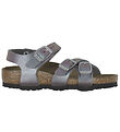 Birkenstock Sandals - Kumba - Saffiano Iridescent Viola Birkenstock Sandals - Kumba - Saffiano Iridescent Viola