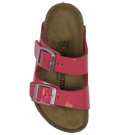 Birkenstock Sandals - Arizona Kids - Patent Fuchsia Tulip Birkenstock Sandals - Arizona Kids - Patent Fuchsia Tulip