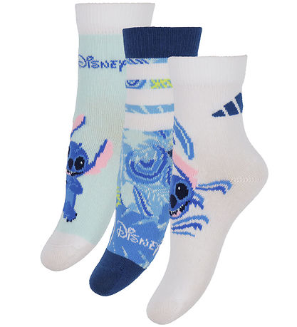 adidas Performance Socken - 3er-Pack - LK DY LS - White/Ltblue/S