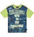 LEGO® Ninjago T-shirt - LwTaffy 308 - Light Green w. Print LEGO® Ninjago T-shirt - LwTaffy 308 - Light Green w. Print