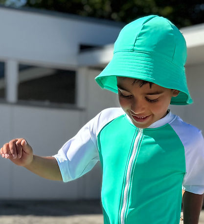 Petit Crabe Swim Hat - Frey - UV50+ - Parrot