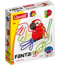 Quercetti 공예 세트 - Fanta Filo Zoo - 실로 만드는 창의적인 놀이 Quercetti 공예 세트 - Fanta Filo Zoo - 실로 만드는 창의적인 놀이