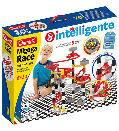 Quercetti Ball Track - Migoga RaceMiga - 80 Parts Quercetti Ball Track - Migoga RaceMiga - 80 Parts