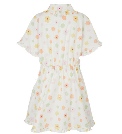 Emporio Armani Dress - White w. Flowers