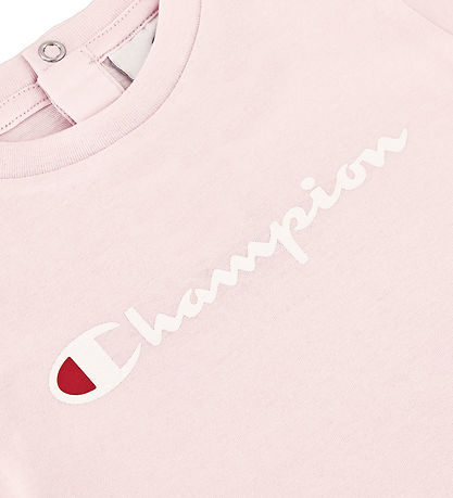 Champion Set - T-Shirt/Shorts - Pink/Navy