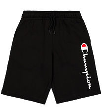 Champion Shorts - Black w. Logo Champion Shorts - Black w. Logo