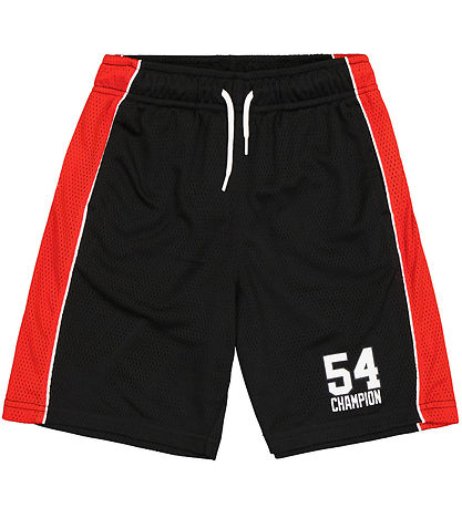 Champion Shorts - Black/Red Champion Shorts - Black/Red