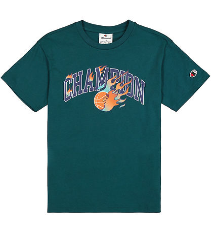 Champion T-shirt - Green w. Logo