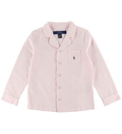 Polo Ralph Lauren Pyjama Set - Oxford - Bath Pink/White Striped