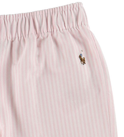 Polo Ralph Lauren Pyjama Set - Oxford - Bath Pink/White Striped