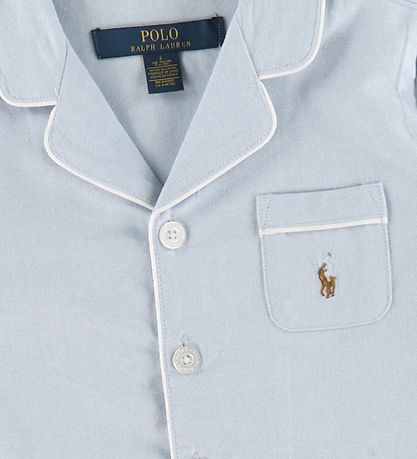 Polo Ralph Lauren Pyjama set - Oxford - Polo Blue Hyacint