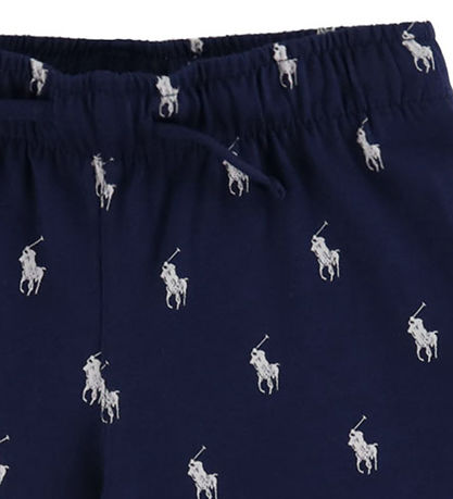 Polo Ralph Lauren Pyjamas - Newport Marinblå m. Logotyper