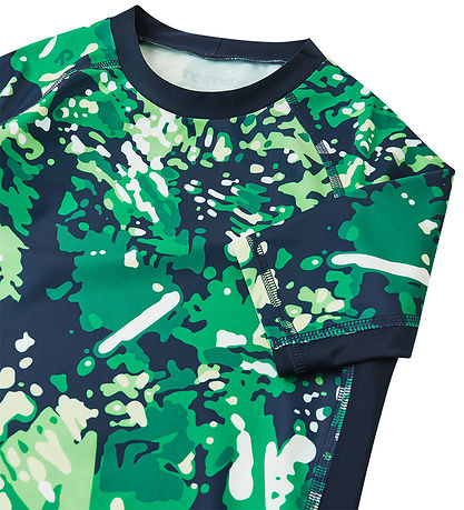 Reima 수영복 블라우스 - Uiva - UV차단 50+ - Summer Green Reima 수영복 블라우스 - Uiva - UV차단 50+ - Summer Green
