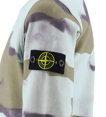 Stone Island Peysa - Viðsnúanlegt - Sky Blue