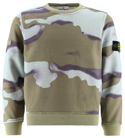 Stone Island Peysa - Viðsnúanlegt - Sky Blue