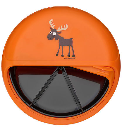 Boîte à Encas Carl Oscar - MiniDisc - 12 cm - Orange av. Élan Boîte à Encas Carl Oscar - MiniDisc - 12 cm - Orange av. Élan